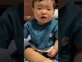 卒乳に向けて、日中の授乳をやめたけど、やっぱり飲みたくて怒ってる😭#11ヶ月 #shorts