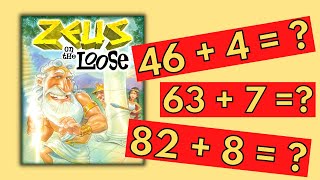 Single Digit ADDITION card game ZEUS ON THE LOOSE | Gameschooling Maths screenshot 4