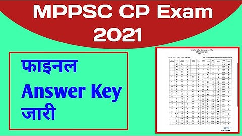 🎯MPPSC Cp 2021 | Finnal Answer Key Out | Mppsc update Today #mppsc #mppsc_update #helpingthinkers