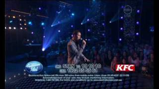 Video-Miniaturansicht von „Stan Walker Mend a broken heart with Judges Comments“