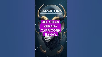 TIPS menghadapi zodiak CAPRICORN #sifat #zodiak #infozodiak #motivasi #rahasiazodiak #katakatabijak