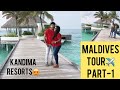 MALDIVEN (MALDIVES) | MALDIVES MOST LUXURIOUS RESORT || KANDIMA RESORTS OVER WATER || MALDIVES TOUR