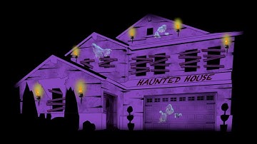 Halloween House Projection Mapping 2015 HD