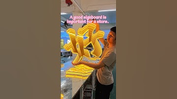 We can create signage in different colors. #ledlight #signature #lightbox #ledsign