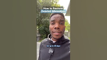 How to recover deleted text messages