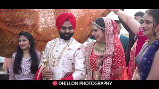 Gurjot Sukhreet Atwal Best Wedding Teaser 2020 Shoot By Dhillonphotography M. 98760-42800