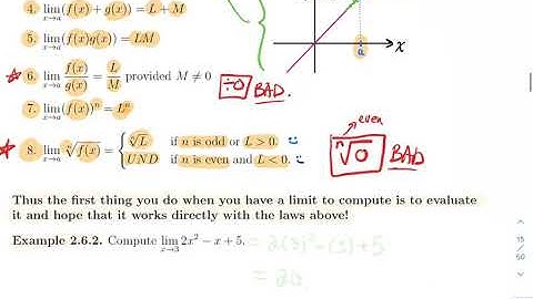 Calculus I : Section 2.6