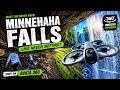 MINNEHAHA FALLS Like You've NEVER Seen Before! | DJI Avata 360