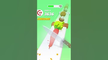Perfect Slices | Level 9 | Gameplay/Walkthrough | #shorts