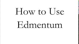 How to Use Edmentum - Grades 7-12