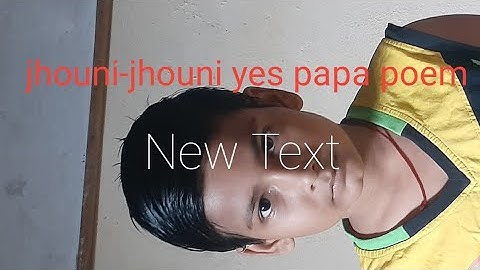 jhouni-jhouni yes papa math ka latka jhatka by Rajesh Kumar singh