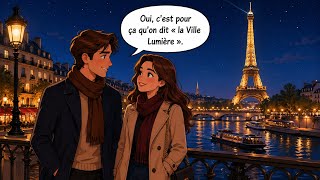 French Listening Practice: Love & Life in Paris (A2)
