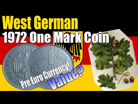 1972 German One Mark Coin | Coin Collecting #45