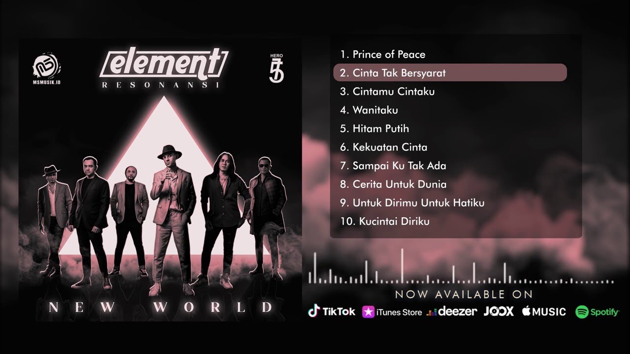 NEW WORLD - RESONANSI "OFFICIAL AUDIO" - ELEMENT