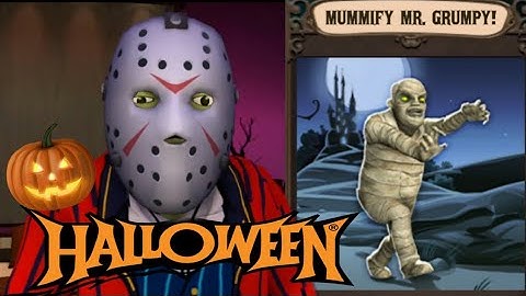 Scary Stranger 3D - Mummify Mr Grumpy [Spooky Season] Gameplay - Android - ios