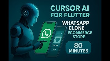 Cursor AI for Flutter Course – Build WhatsApp Clone & E-Commerce Store with Admin Panel