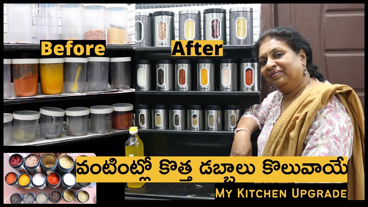 kitchen storage containers/ How to organise kitchen/kitchen tips