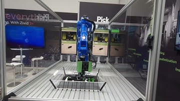Automatica 2023 | All-in-one 3D robot vision demo by Pickit