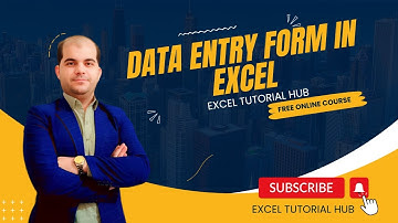 Creating Easy Data Entry Forms in Excel | Data Entry using Form in Microsoft Excel