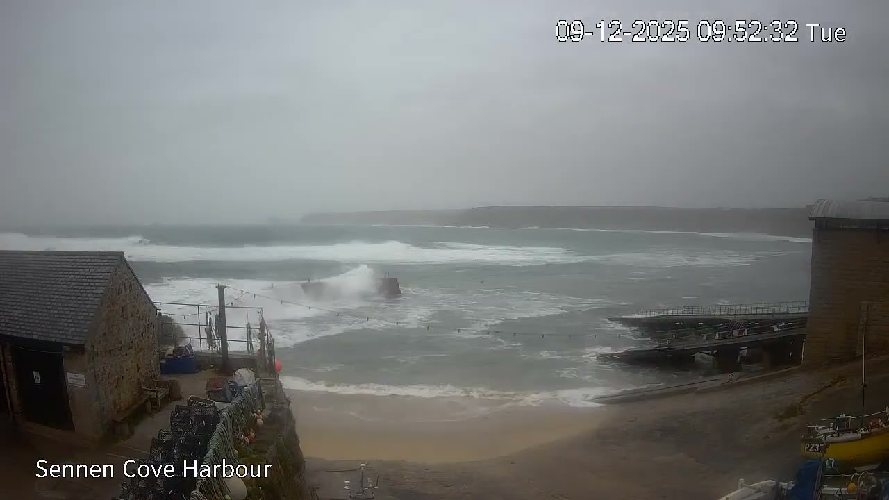 Views Of The UK - Sennen Cove Harbour - Tuesday 09 December