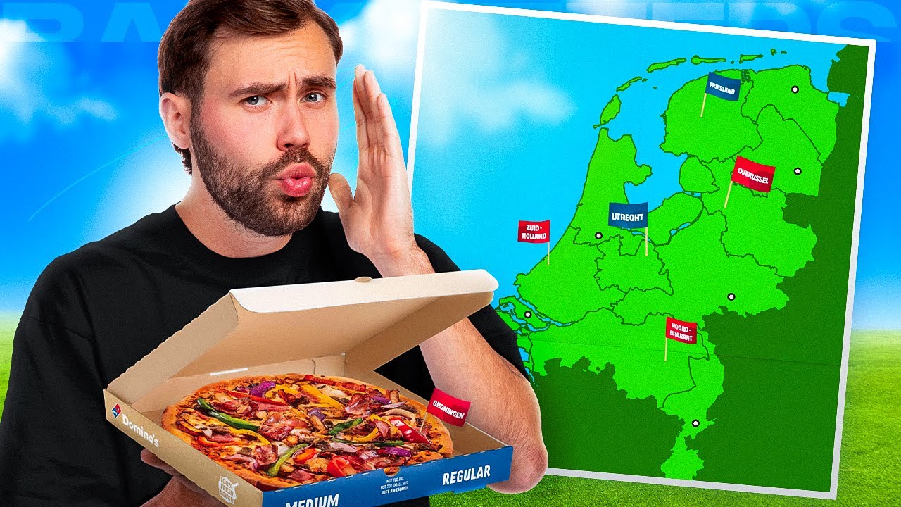 BANKZITTERS PIZZA EETWEDSTRIJD IN 12 PROVINCIES