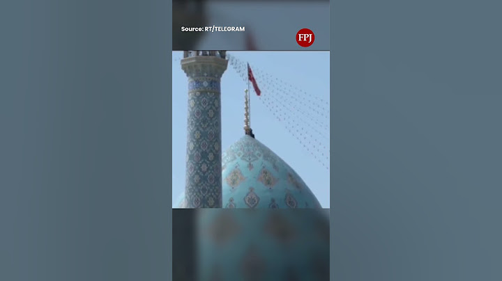 Red Flag of REVENGE Raised Over Iran's Jamkaran Mosque After Israel Attack