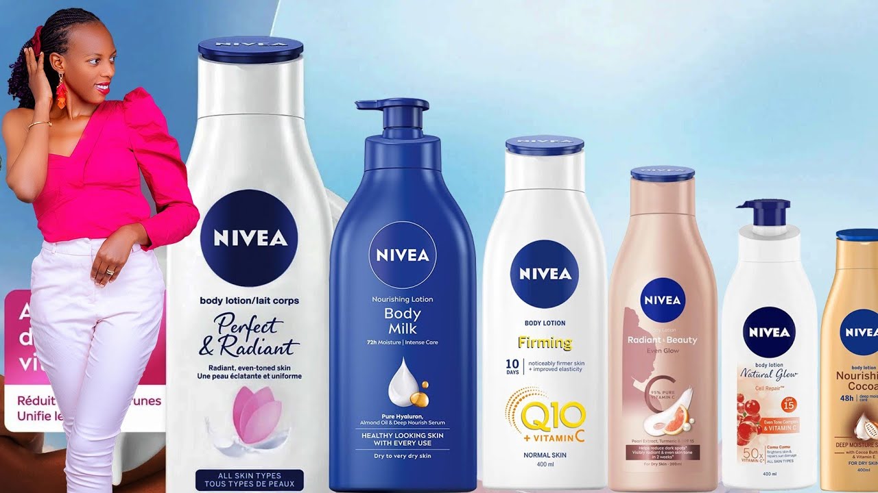 🤔Niyihe Nivea ikuraho amabara neza kurusha izindi?/Menya iyo wakoresha bitewe nuruhu rwawe✨