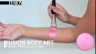 Fusion Body Art Pearl Princess Pink Face Paint Swatch screenshot 1