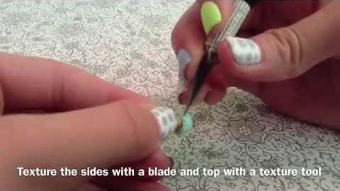 🍦POLYMER CLAY ICE CREAM CONE TUTORIAL🍦