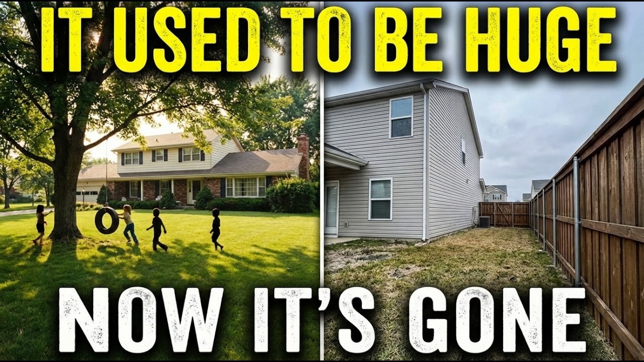 The Death of the Backyard: The Urban Squeeze