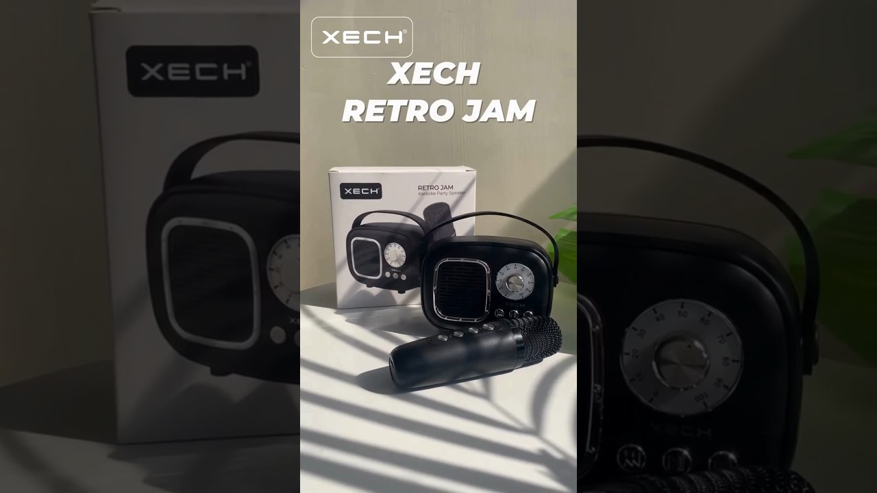 Unboxing XECH Retro Jam Karaoke Speaker with Mic | How to use | Karaoke Speaker with Mic. 
