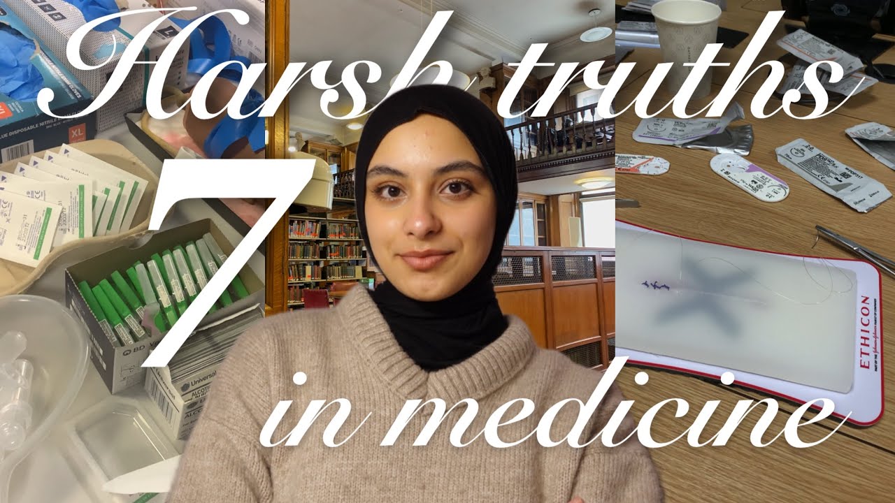 The 7 truths I learned the harsh way in medicine | things you need to know before you start