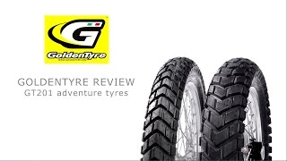 GOLDENTYRE GT201 ADVENTURE TYRE REVIEW