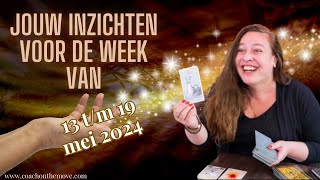 Jouw inzicht voor de week van 13 t/m 19 mei 2024🕯️Ga je relaties voeden💛Nine Star Ki