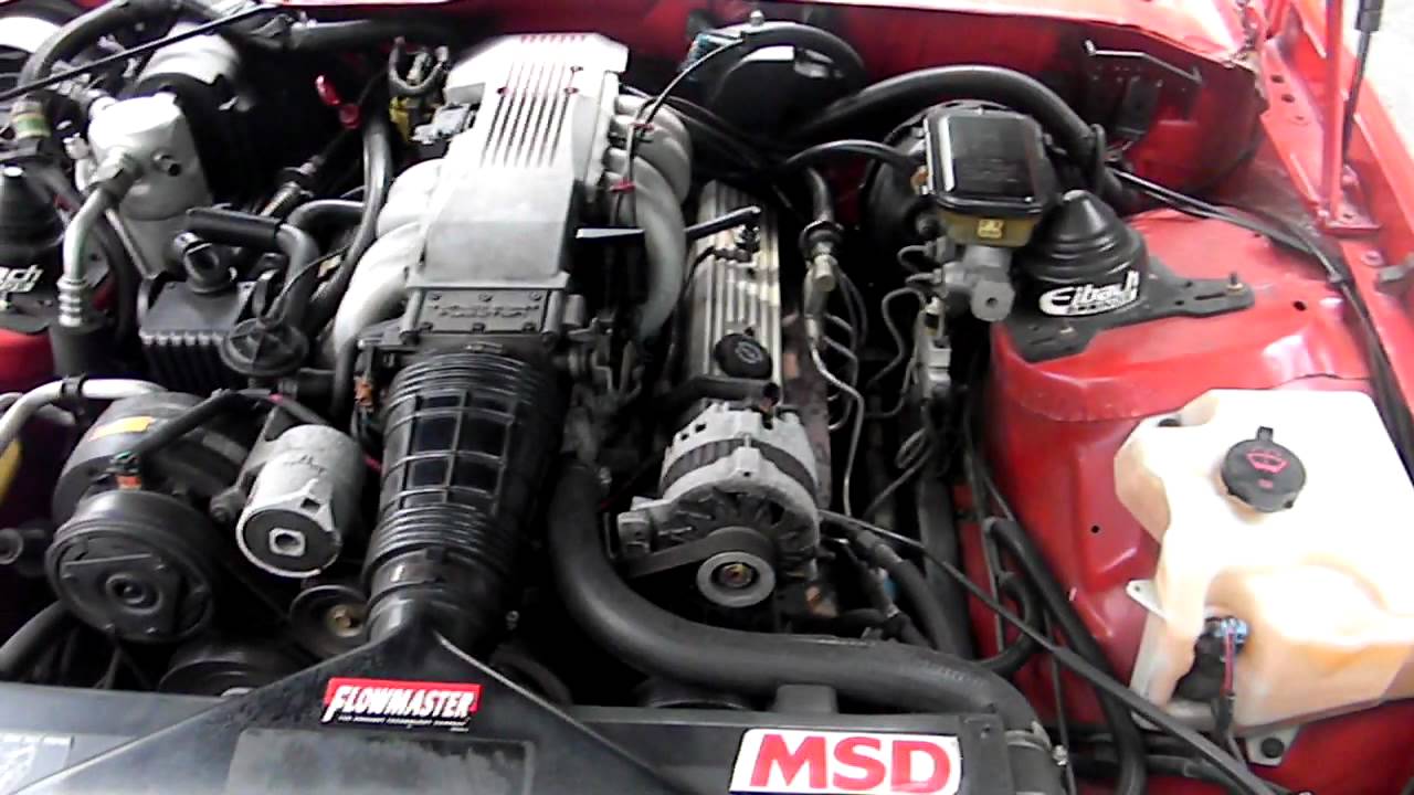 1991 Camaro z28 - YouTube chevy 5 0 engine diagram 