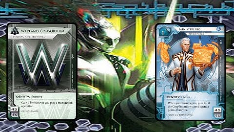 Android Netrunner: Weyland vs. Iain