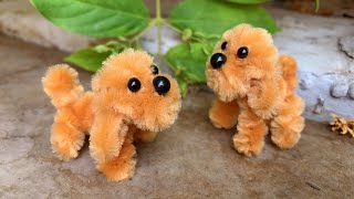 ABC TV | How To Make Miniature Dog With Pipe Cleaner - Craft Tutorial