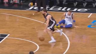 Luka Doncic Goes Down After Getting His ANKLES Broken By Joe Harris! Mavs vs Nets