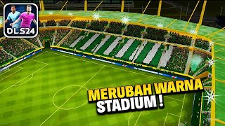IT LOOKS DIFFERENT, COY! THIS IS THE EASIEST WAY TO CHANGE THE STADIUM COLOR IN THE DLS24 GAME! screenshot 1