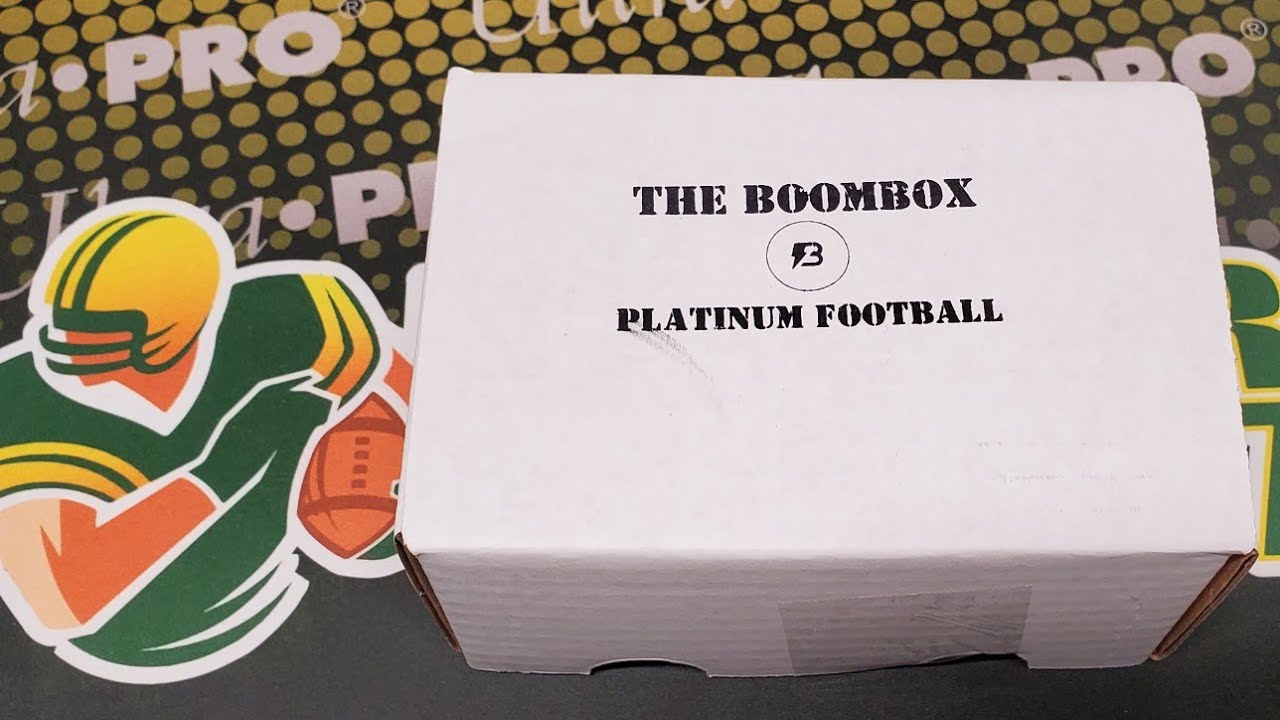 March 2021 The Original Boombox Platinum Football Unboxing! 🔥 YouTube