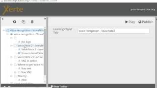 Xerte Website template - the invisible bits