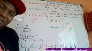 Determine the component of a vector V =P1P2 with initial point P1(3,1,4)&terminal point P2(3,2,4)