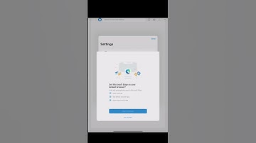 How to add Edge to default browser in IPad? #shorts