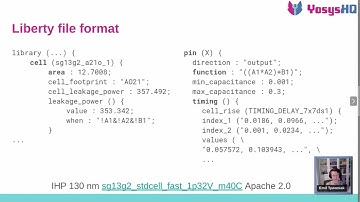 YUG 10: Yosys ASIC synthesis with Emil J. Tywoniak