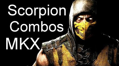 Mortal Kombat X Scorpion All Combos MKX Ultimate Video