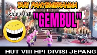 Tari panyembrahma hut divisi jepang