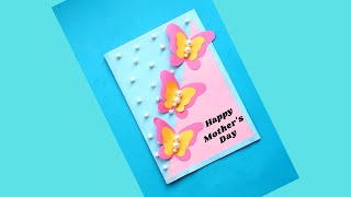 DIY  Easy Handmade Mothers Day Card | Easy and beautiful card for mothers day