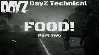 DayZ Technical - FOOD! Part Two.