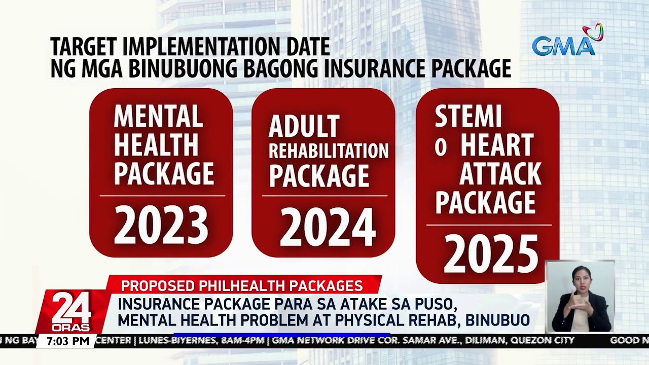 Gma Insurance Packet Insurance package para sa atake sa puso, mental health problem at ...