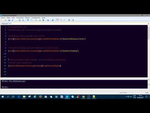 #2 Powershell GUI - Jornada pela interface gráfica - Windows Forms 01 ...